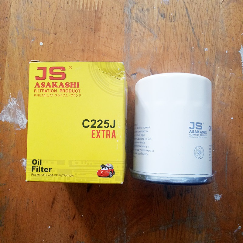 Infiniti QX70 5.0L 2013-2016 กรองน้ํามันเครื่อง รหัส C225J by JS Asakashi Japan