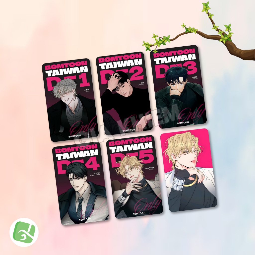 Photocard BOMTOON TW Taiwan Limited - ขนาด 5.5x9ซม