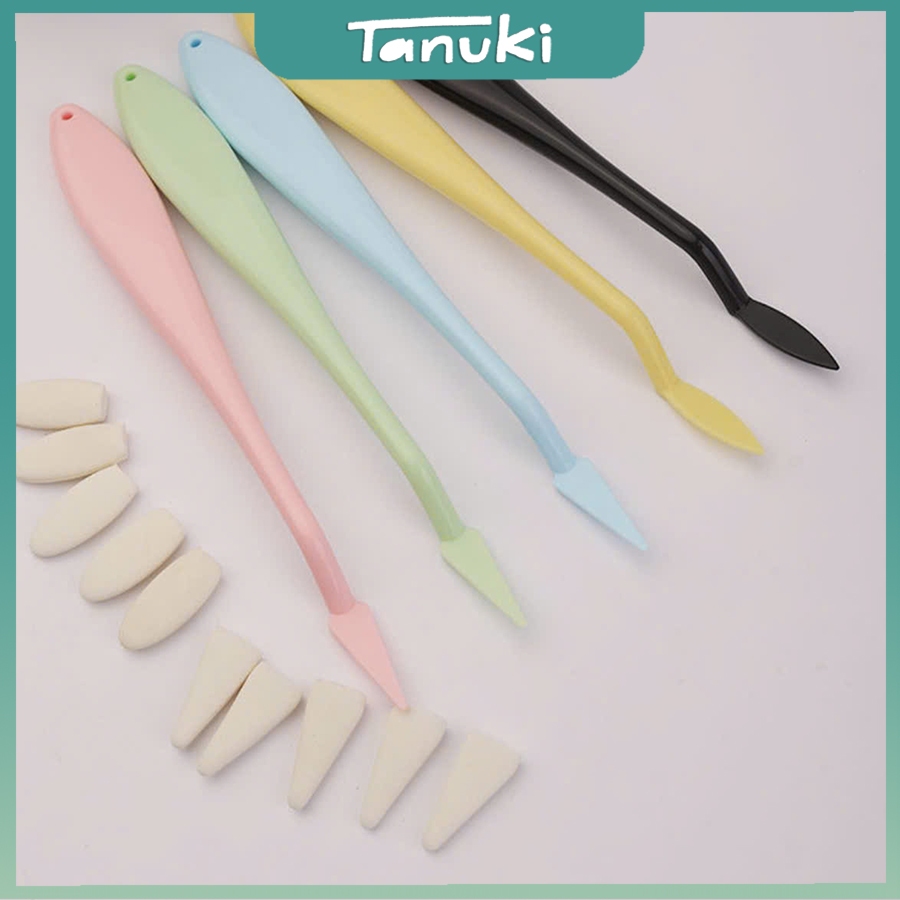 [TANUKI ART] เกรียงดินสอพร้อมเบาะโฟม