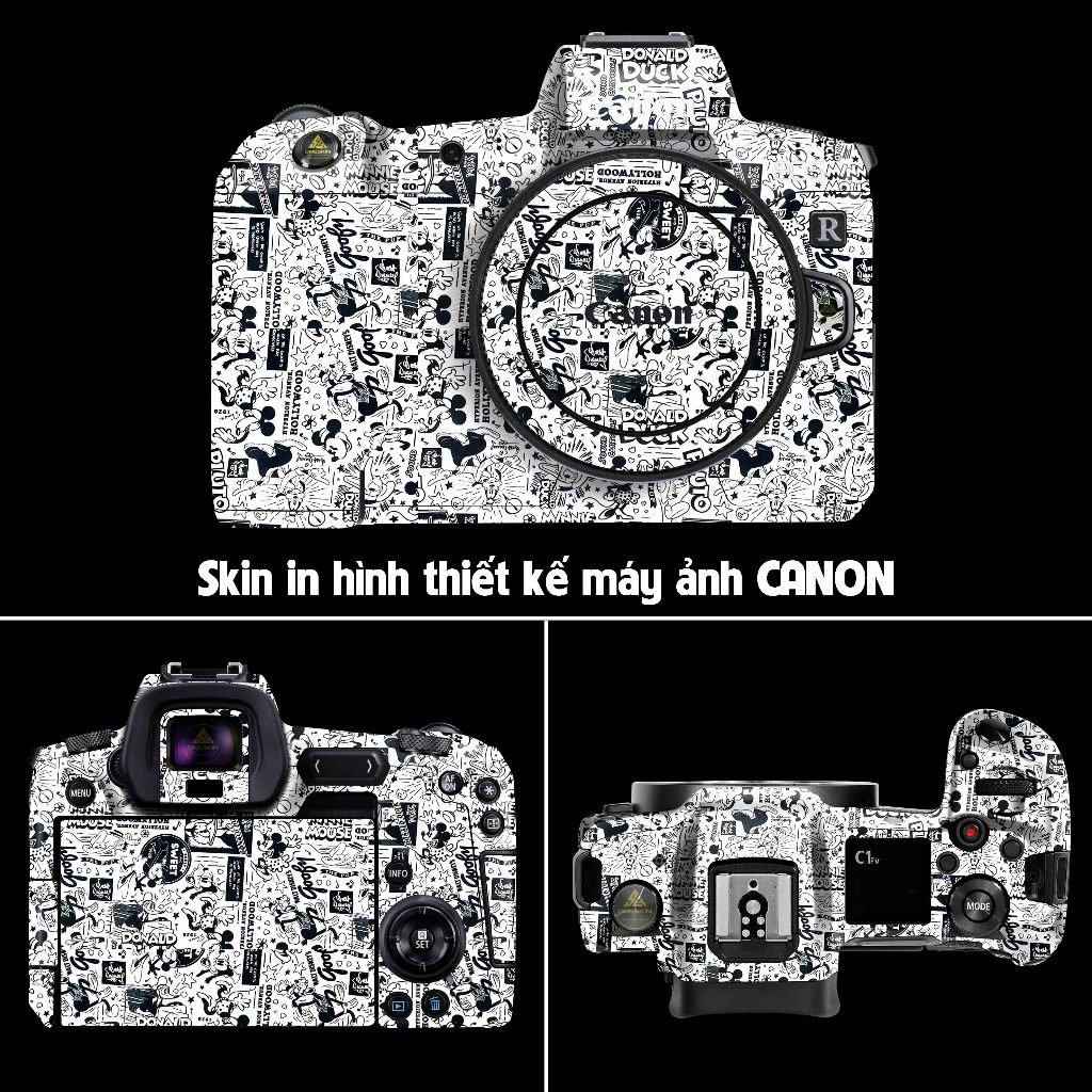 Canon Body Skin สติ๊กเกอร์ M5,M10,M50,R,RP,R3,R4,R5,R6II,R7,R8,5D2,5D3,D650D5D,D5D,D,D5D,D,D,D5D5D5D