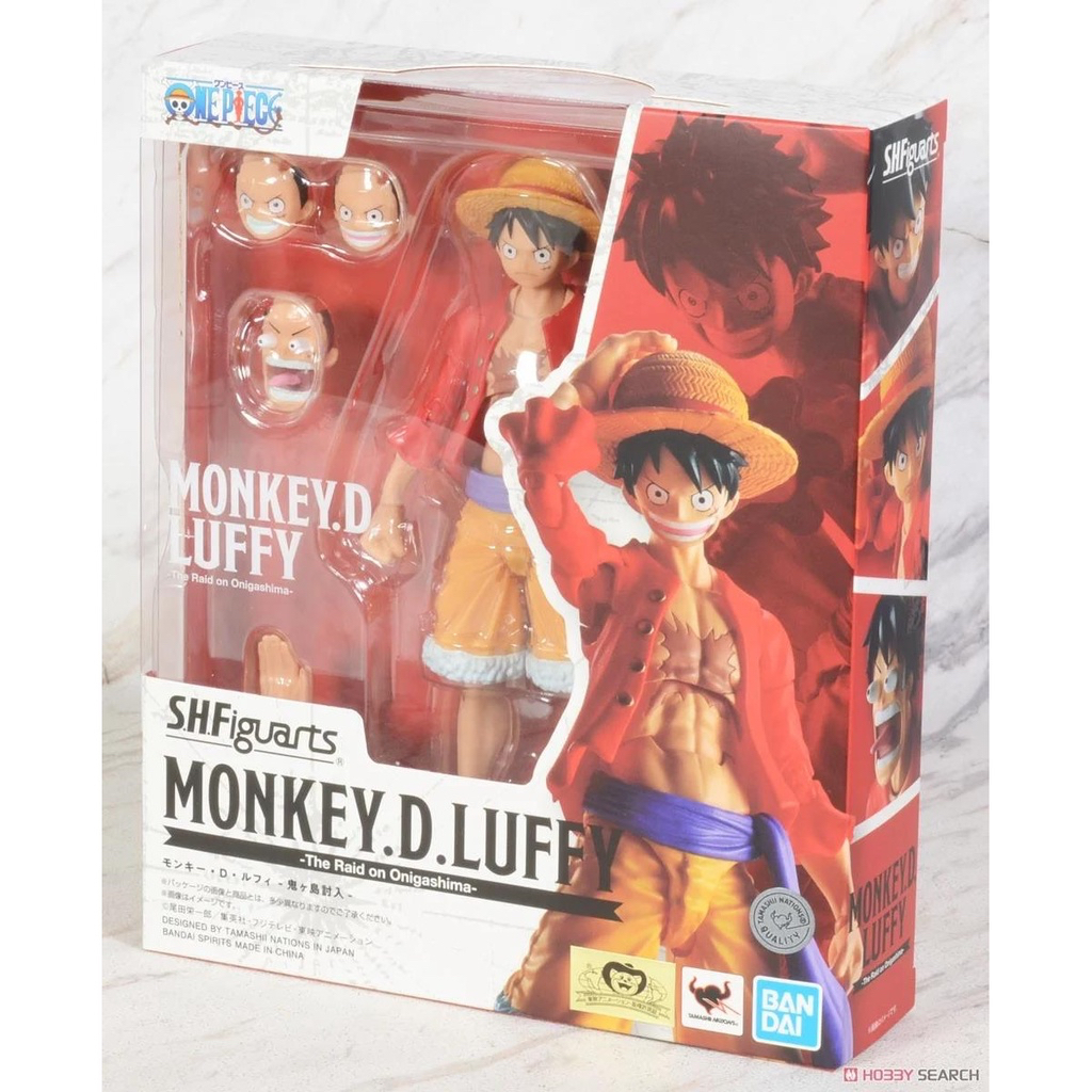 SHF Luffy MONKEY.D.LUFFY รุ่น - ของแท้ Bandai SHF One Piece