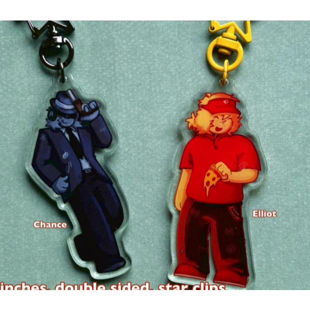 พวงกุญแจ FORSAKEN Elliot Chance