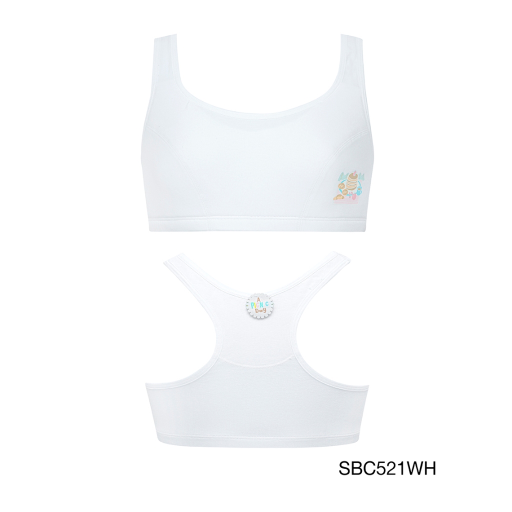 Cool Teen By Sabina White Thin Cushion Bra SBC521