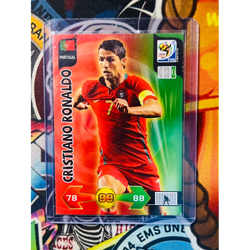 Cristiano Ronaldo Portugal Panini Adrenalyn WC 2010 การ์ดฟุตบอล