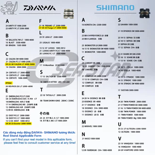 ขาตั้งกันดัมพี, บาร์บาลานซ์สําหรับ DAIWA SHIMANO TSURINOYA RYOBI รอกตกปลาแนวตั้ง