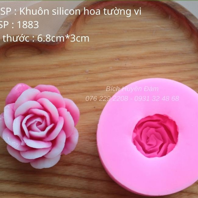 แม่พิมพ์ซิลิโคน Wallflower 1883