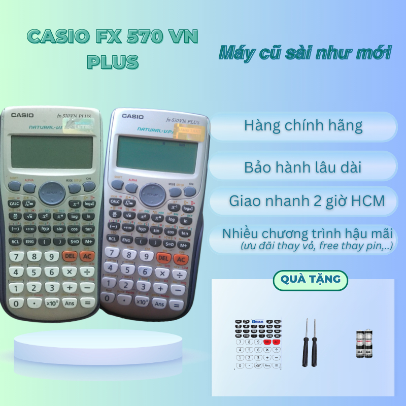 เครื่องคิดเลข casio FX 570VN PLUS OLD | เครื่องคิดเลข CASIO ของแท้ Casio FX 570 VN PLUS