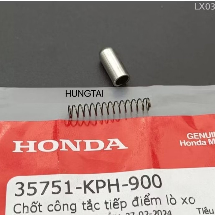 XO ชุดสลักสปริง สเตอร์ติดต่อเบอร์ FUTURE 2, NEO, X 125... เดิม 35751-KPH-900