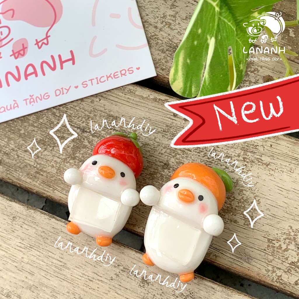 [Hippers for phone] สติ๊กเกอร์โทรศัพท์น่ารัก รุ่น - CHILD DUCK