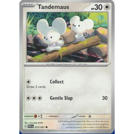 [การ์ดโปเกมอน TCG] Tandemaus - 073/091 - ทั่วไป