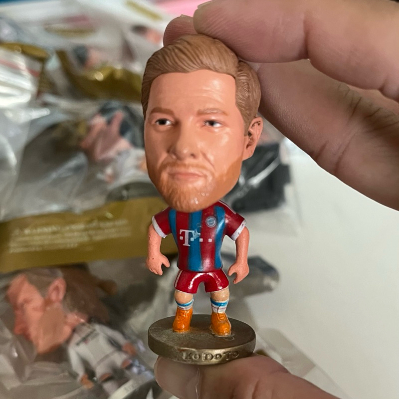 ของเล่นแอคชั่นฟิกเกอร์ฟุตบอล Kodoto ของแท้ Xabi Alonso Bayern Munich 7cm