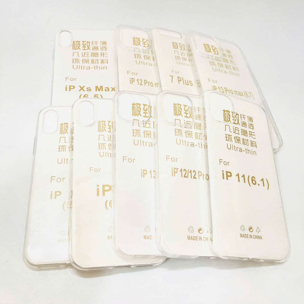 เคส SILICON แบบใสสําหรับ 7P-13PM