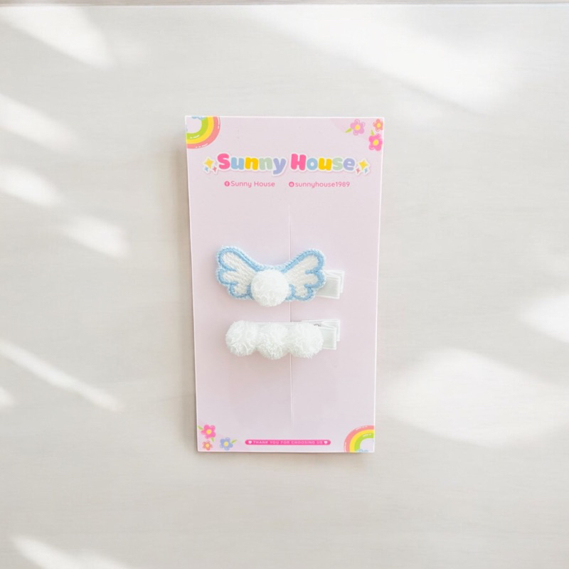 Handmade Baby Angel คลิปหนีบผมหน้าม้า ชุดสําหรับเด็กทารกโดย Sunny