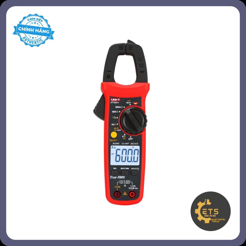 Uni-T UT204+ แคลมป์มิเตอร์กระแสไฟ AC/DC