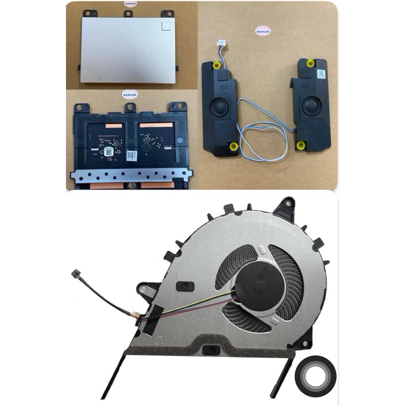 ส่วนประกอบแล็ปท็อป Asus Vivobook E1504 E1504F E1504FA E1504GA - ลําโพง - ทัชแพด - พัดลมระบายความร้อน