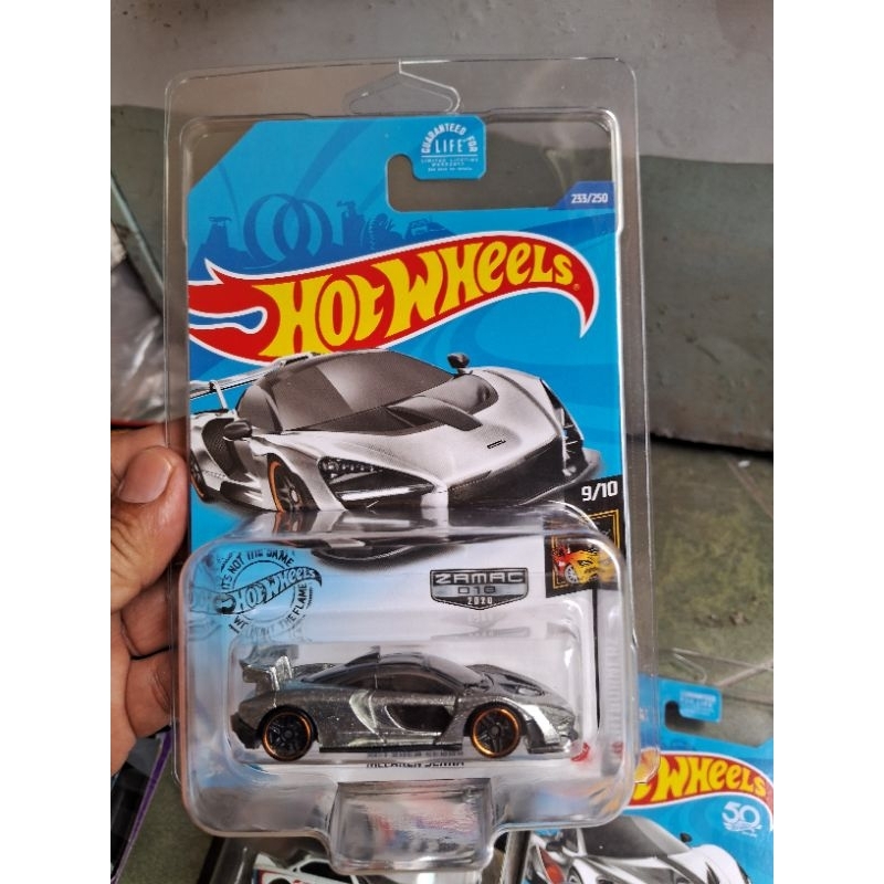 HOT WHEELS ZAMAC MCLAREN SENNA - WALMART EXCLUSIVE