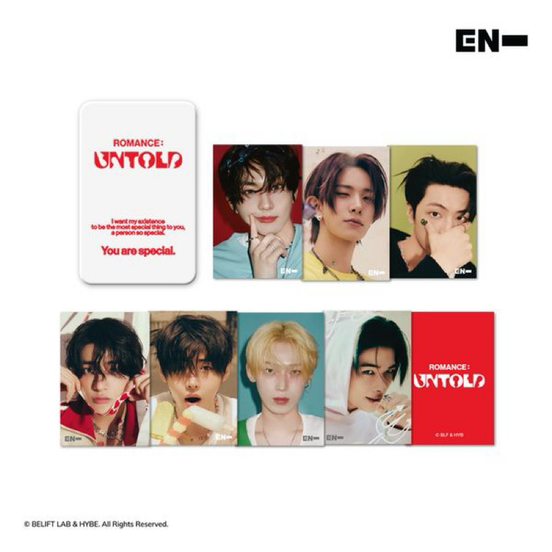ENHYPEN - 3D LENTICULAR TIN CASE (ROMANCE UNTOLD)