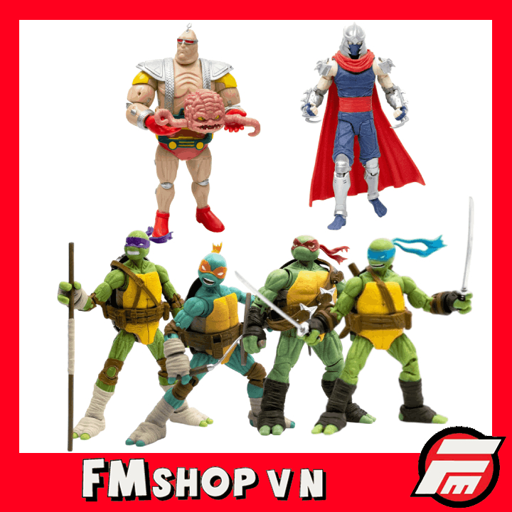 (ไม่มีกล่อง) ของเล่น Loyal TMNT Series