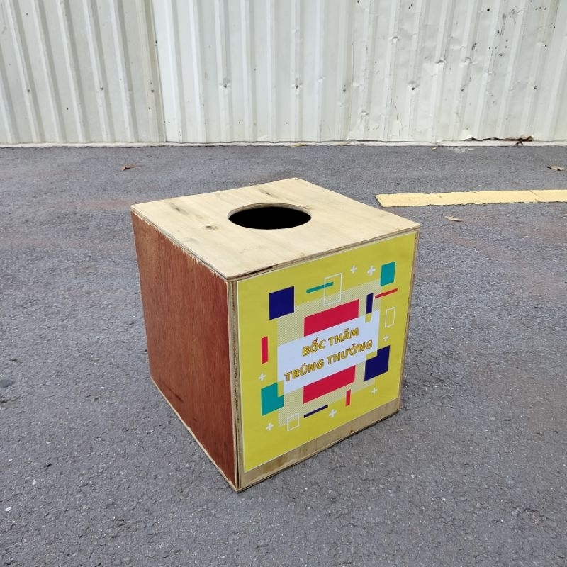 กล่อง Ballot กล่องวาดนําโชค ขนาด 33cm*33cm* 33cm