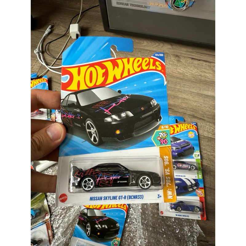 Hotwheels 2025 Nissan GTR R33/ โมเดลรถ