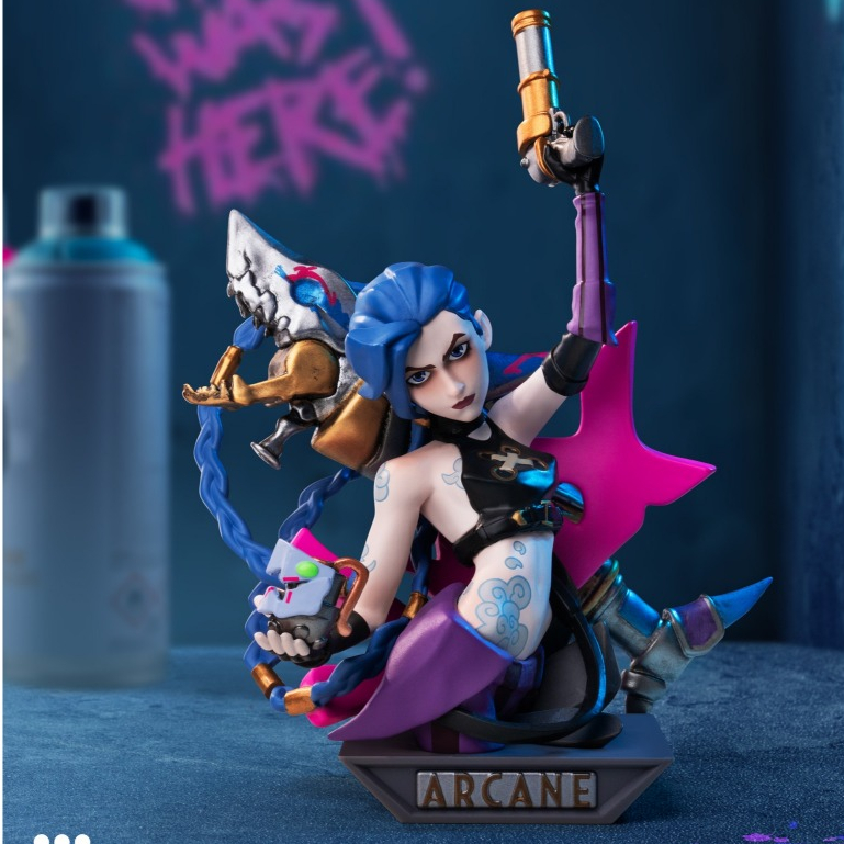 POP MART Art Toys League of Legends Arcane Series Figures Limited Edition League of Legends Model