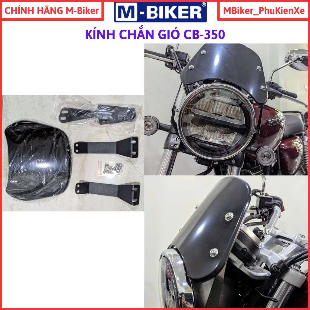 กระจกบังลม CB350 หลอด cb350 อุปกรณ์เสริม cb350 อุปกรณ์เสริมแท้ mbiker