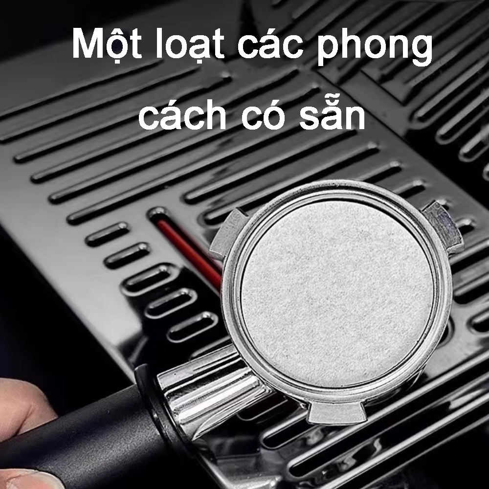 จัดส่งประตูของคุณ |กระดาษกรองกาแฟทรงกลม 51mm 58mm, Puck Screen ชุดกระดาษกรองกาแฟ 100 แผ่น ขนาด 51/58