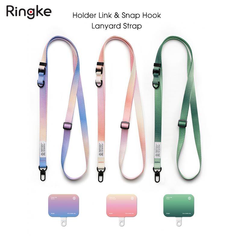 RINGKE Holder Link & Snap Hook Lanyard Strap
