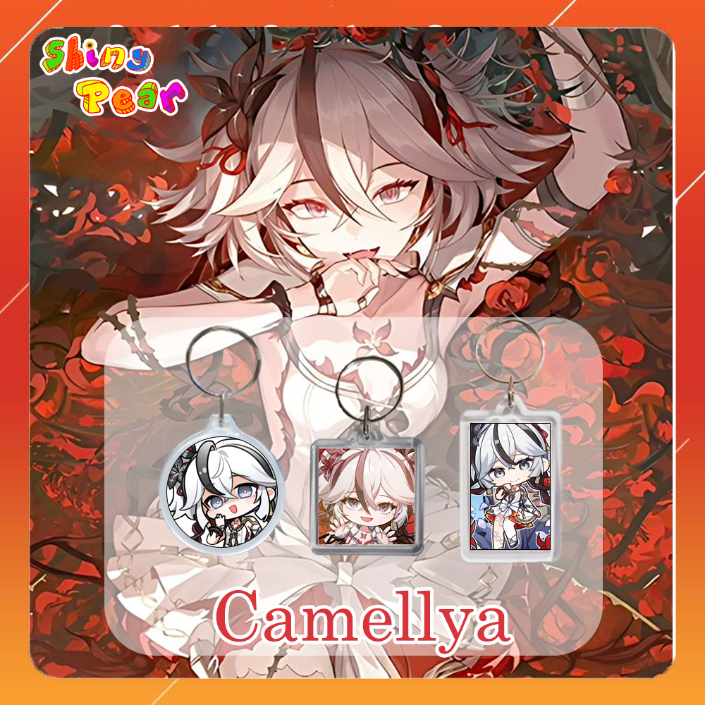 [Wuthering Waves] - พวงกุญแจ | Camellya Sticker พวงกุญแจ - เกม WW ทําให้ของขวัญตกแต่งน่ารัก