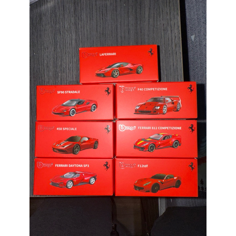 Bburago Ferrari 1:64/ โมเดลรถ