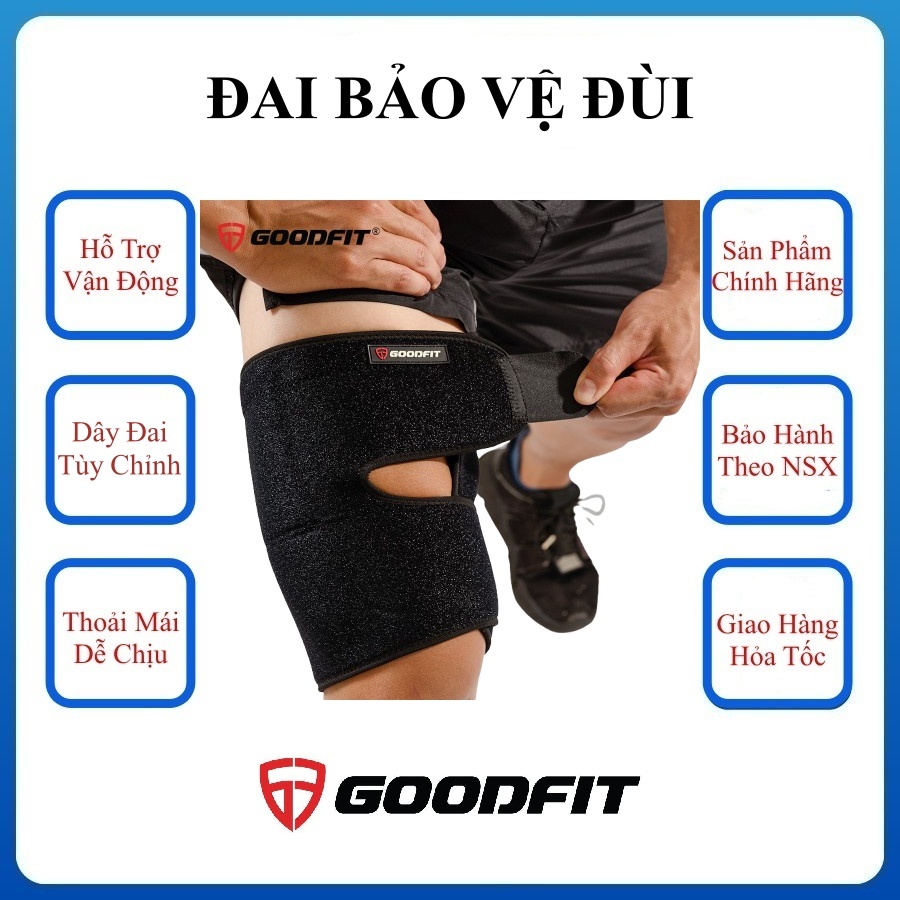 GoodFit GF502T เข็มขัดป้องกันต้นขาและสะโพก - Hoa Toc HCM