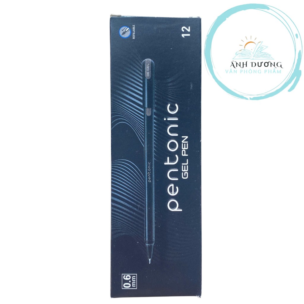 ปากกาเจล LINC pentonic กล่อง 12 ด้าม - ปลายปากกา 0.6 มม. - เขียนลื่นสุด ๆ