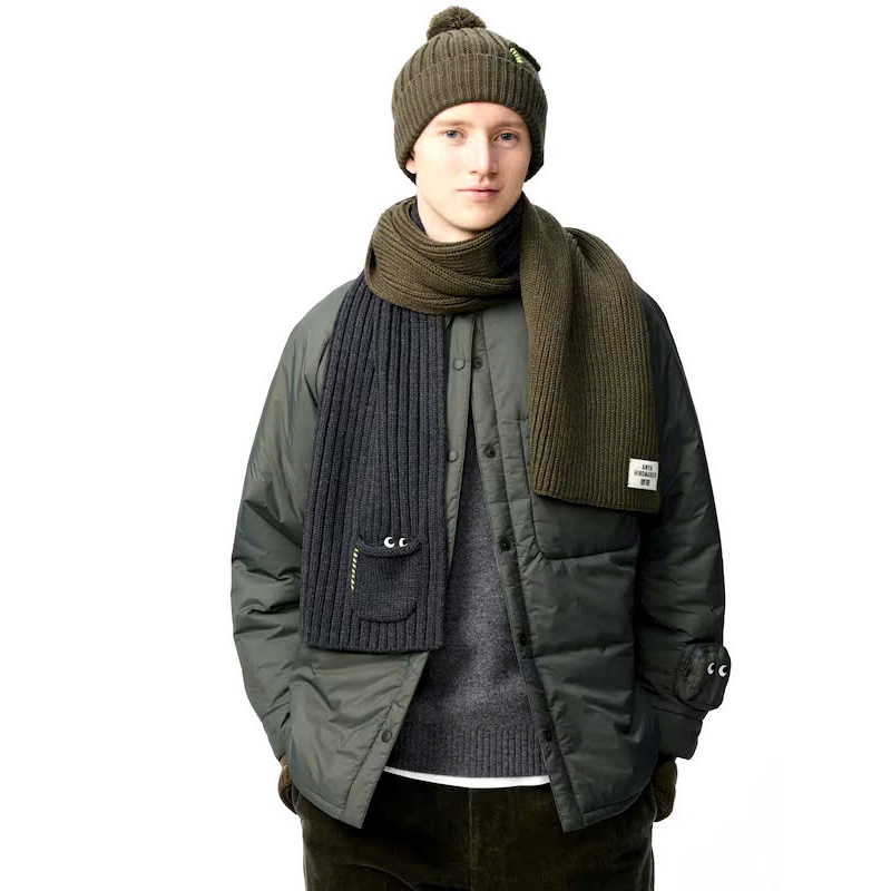 UNI collab Anya Hindmarch WOOL SCARF
