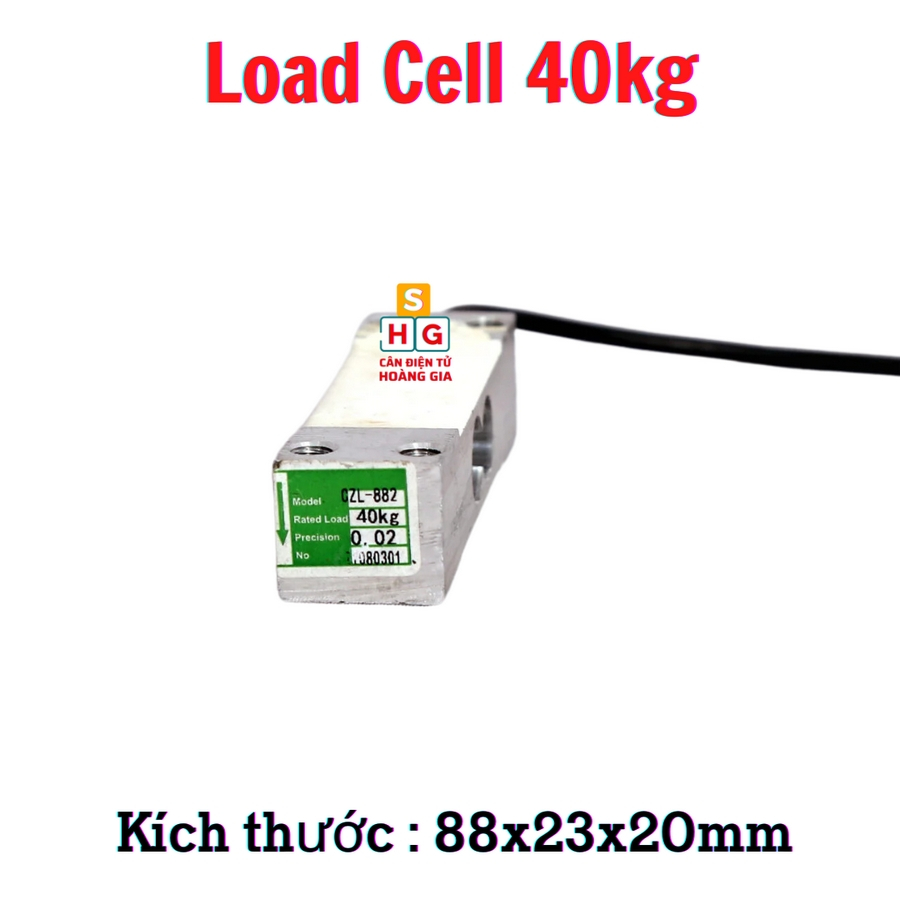 เซ็นเซอร์น้ําหนัก Loadcell 40kg - Loadcell เครื่องชั่งอิเล็กทรอนิกส์ 30kg, 40kg - คุณภาพดี