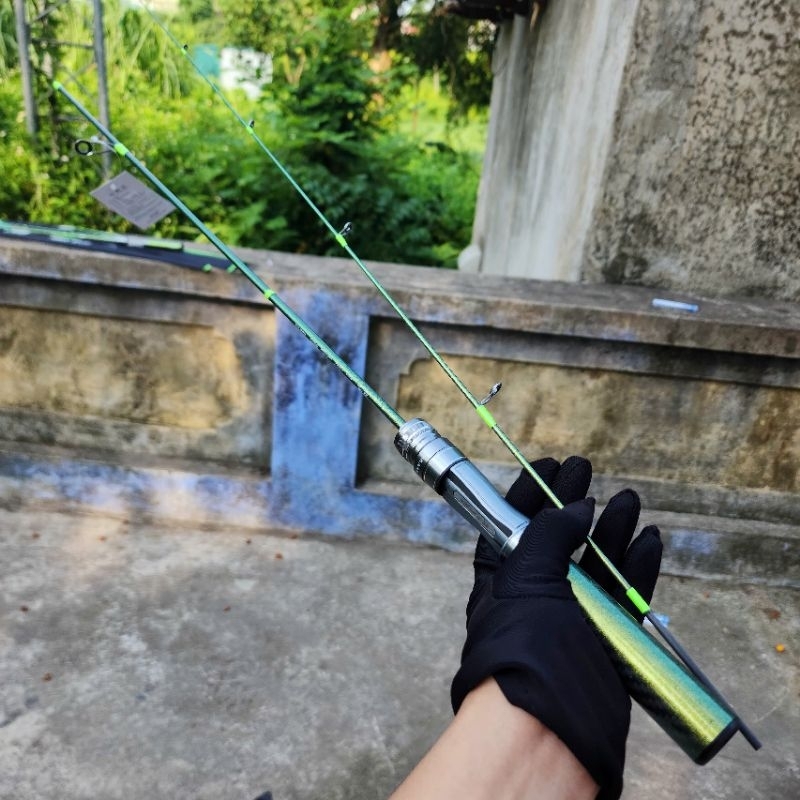 คันเบ็ด Ul Taigek Super SHARK คันเบ็ด UL เชี่ยวชาญในเหยื่อสตรีมม้วนคาร์บอน