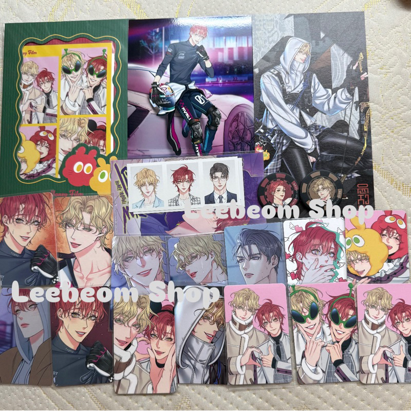 [OFF ITEM] Photocard Sweet Trouble  Jenon Wooju botoon สินค้า boylove bl manhwa