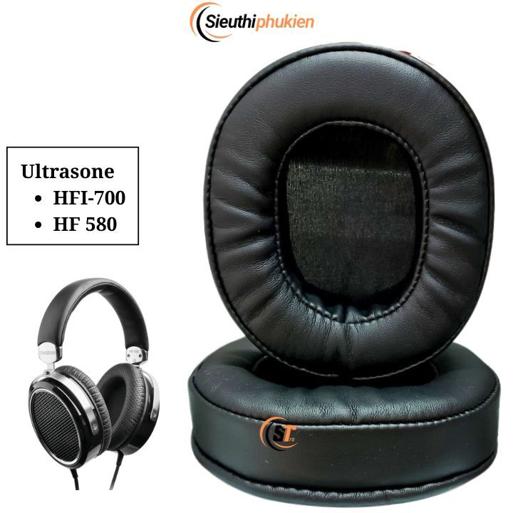 เบาะรองหูฟัง Ultrasone HF-580 HFI-700 แบบหนาคู่