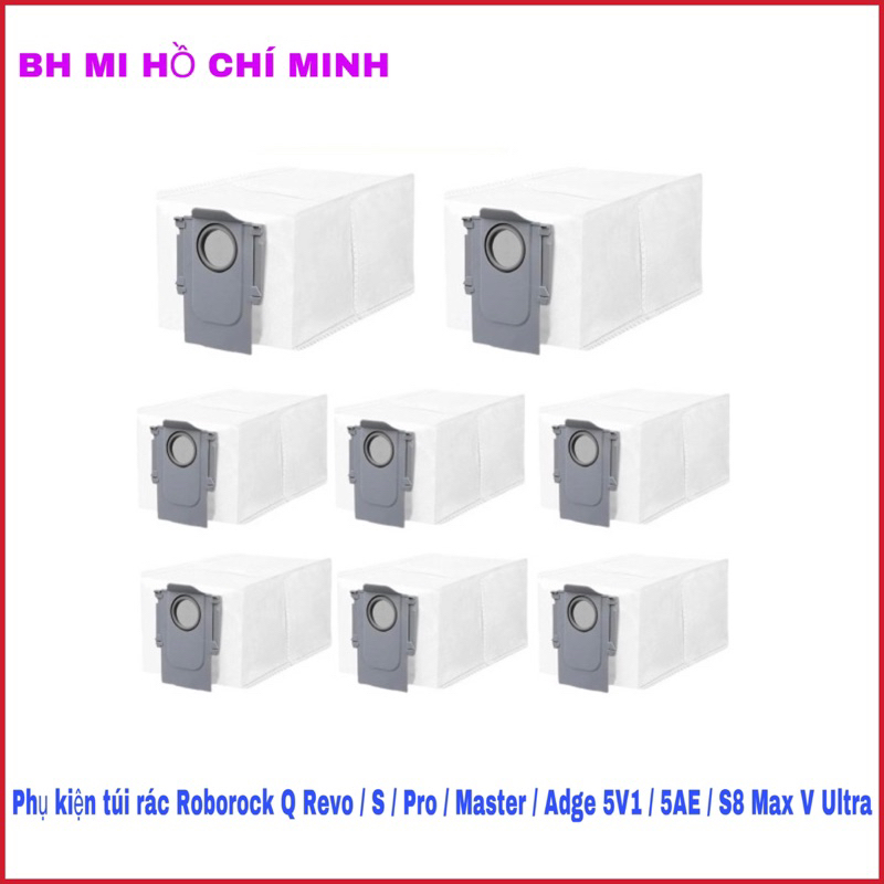 (สินค้าแท้) Roborock Max V Ultraถังขยะกระเป๋าCombo - Q revo - Q Revo Pro - Q Revo Max V