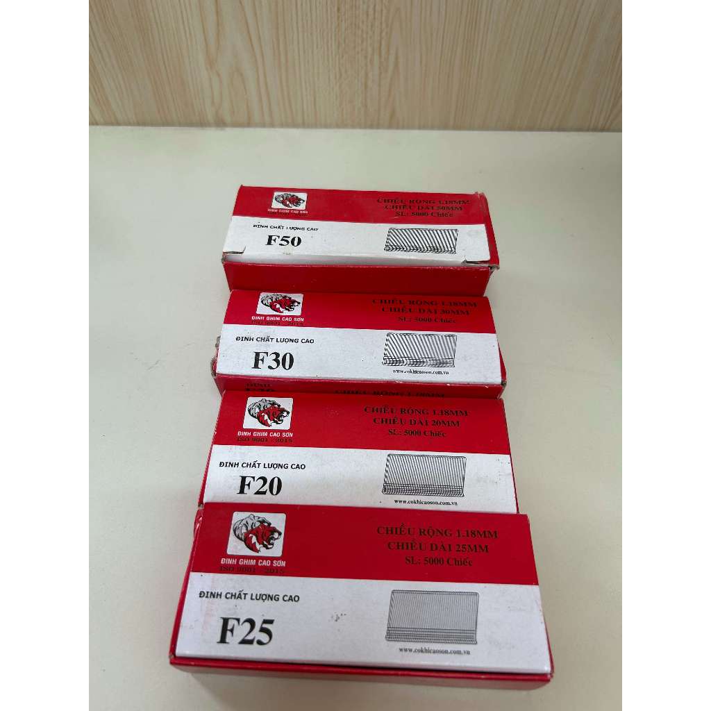 ตะปู F อุตสาหกรรม หมุดลม F15, F20,F25,F30,F40,F50 ตะปู