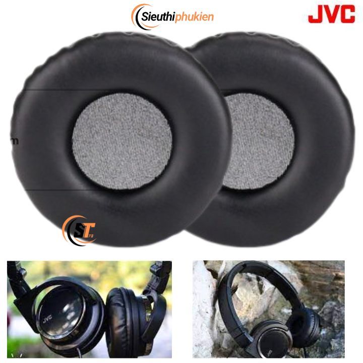 คู่ฝาครอบทดแทนสําหรับหูฟัง JVC HA-S400B HA-S400 HA-S500 HA-NC80 HA-NC120 0700