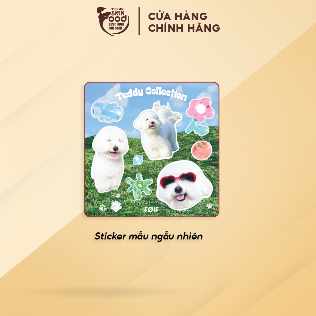 [HB GIFT] FOIF Sticker Teddy Tint (สุ่ม)