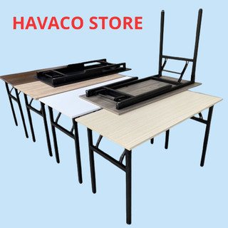 bàn học làm việc gấp gọn Havaco chân sắt sơn tĩnh điện BOV (hàng ráp sẵn)