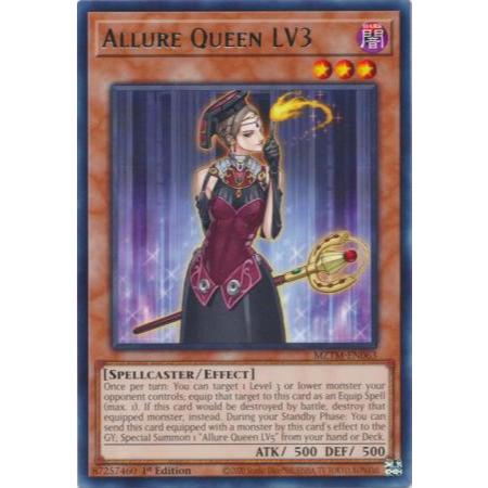 (UK) Allure Queen LV3 - MZTM-EN063 - Rare 1st Edition