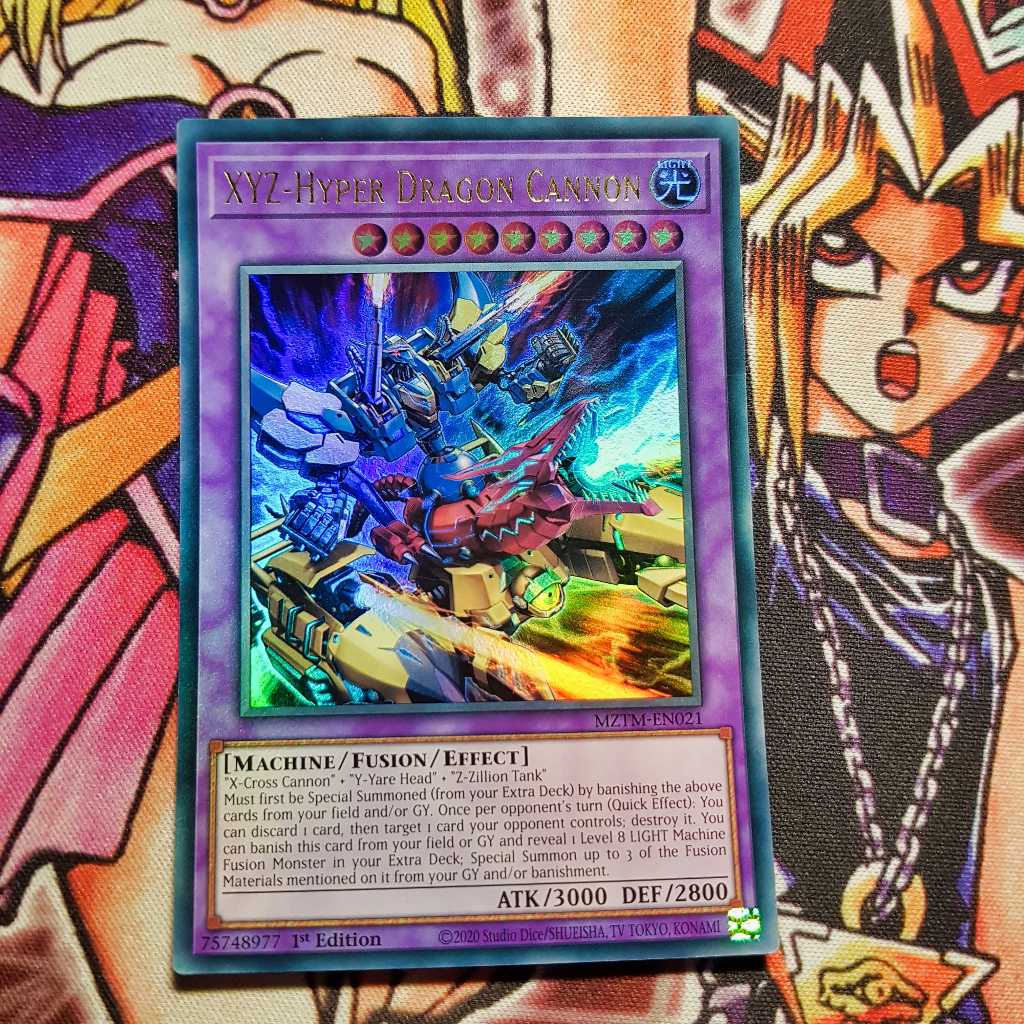 การ์ด Yugioh ของแท้ | XYZ-Hyper Dragon Cannon | MZTM Ultra หายาก