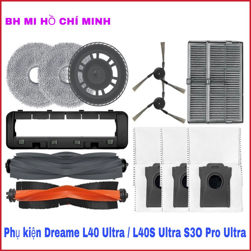 (สินค้าแท้) อุปกรณ์เสริม Dreame L40 Ultra / S30 Pro Ultra