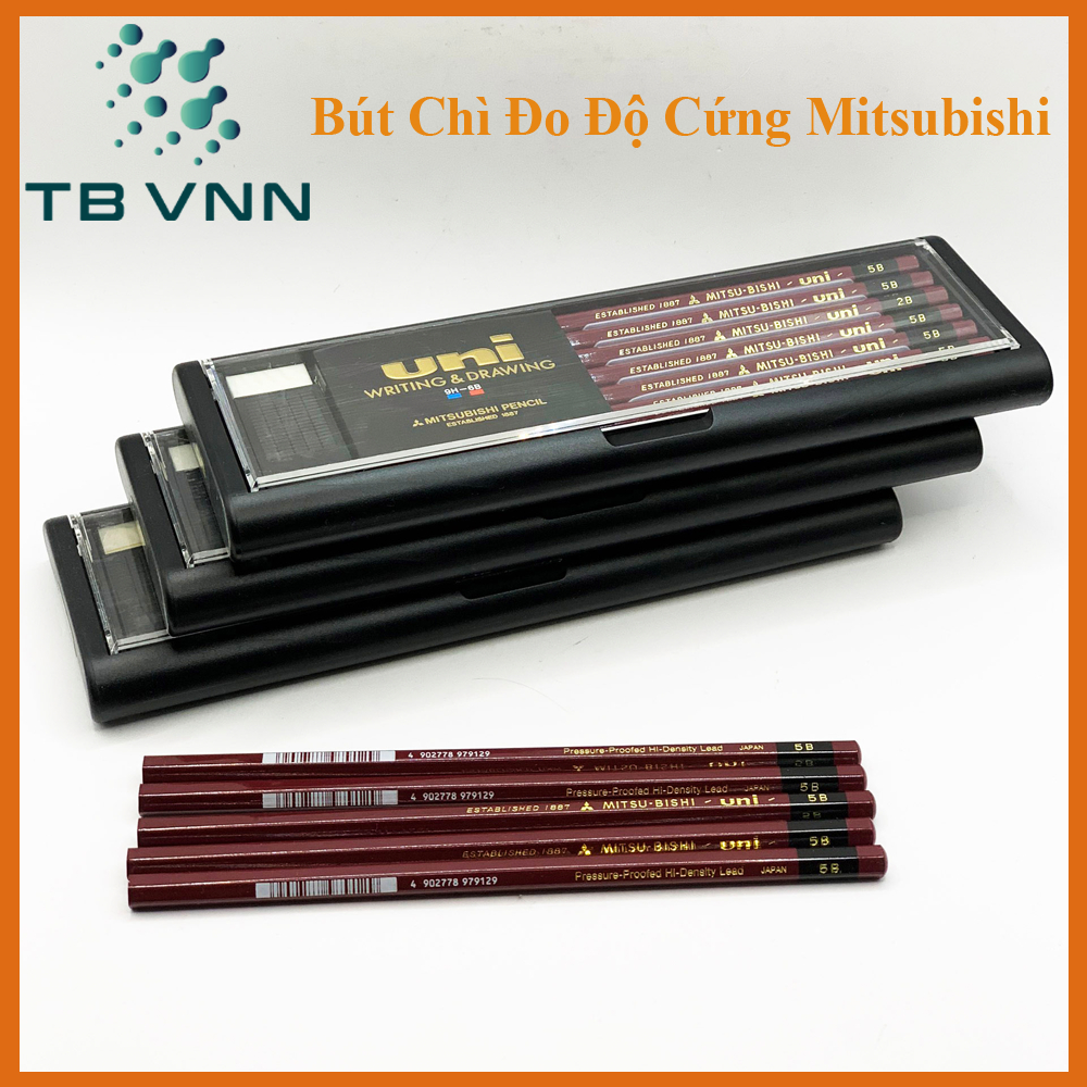 MITSUBISHI UNI PENCIL MEASUREMENT PAINT HARDNESS