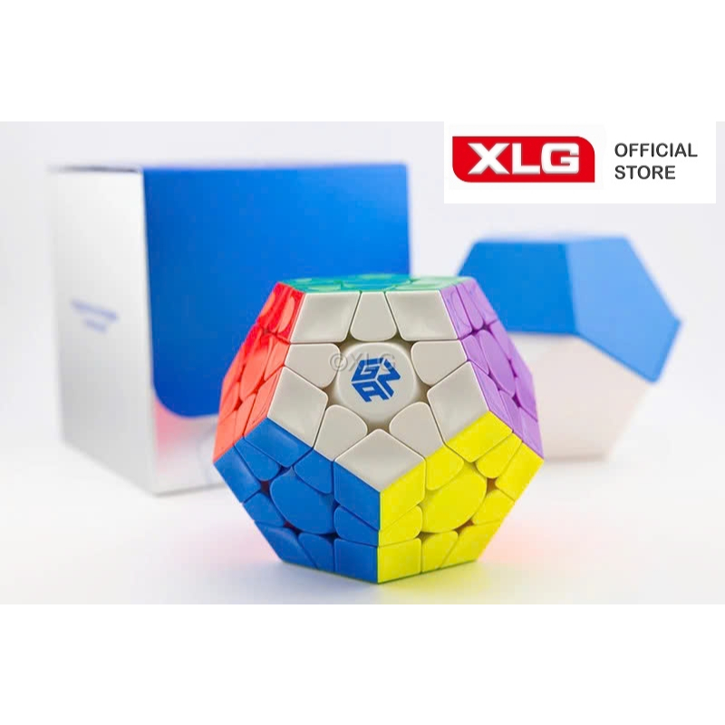 Rubik GAN Megaminx M V2 Maglev Stickerless – Premium Megaminx Cube, Magnetic, GAN ของแท้