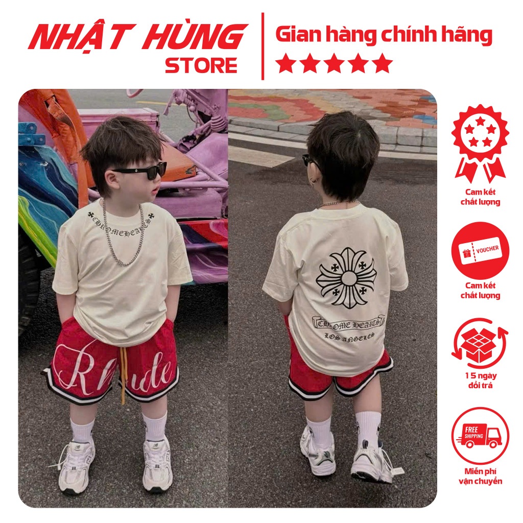 RHUZE BRIEF ชุดเสื้อผ้าเด็กผู้ชาย ชุดเด็กแบรนด์ Nhat Hung ขนาดตั้งแต่ 10-63kg - NH111