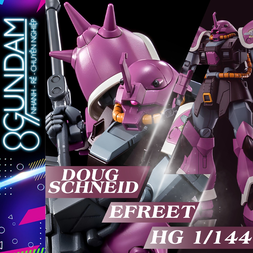 โมเดลประกอบ 59134 HG Doug Schneids Efreet (ฟรีสติ๊กเกอร์น้ํา)