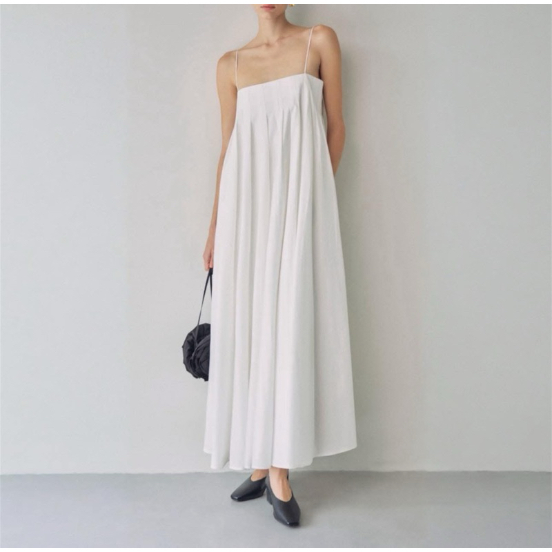 2-Strap ROLLED BREAST MAXI DRESS ยาว 135 ซม., ZIPPED BACK, SUPER BEAUTIFUL POPLIN WELDED COTTON, สไตล์ฤดูร้อน, MANY สีทุกขนาด